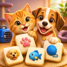 Ícone de Mahjong Pets
